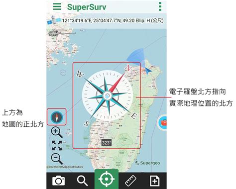 地圖看方位